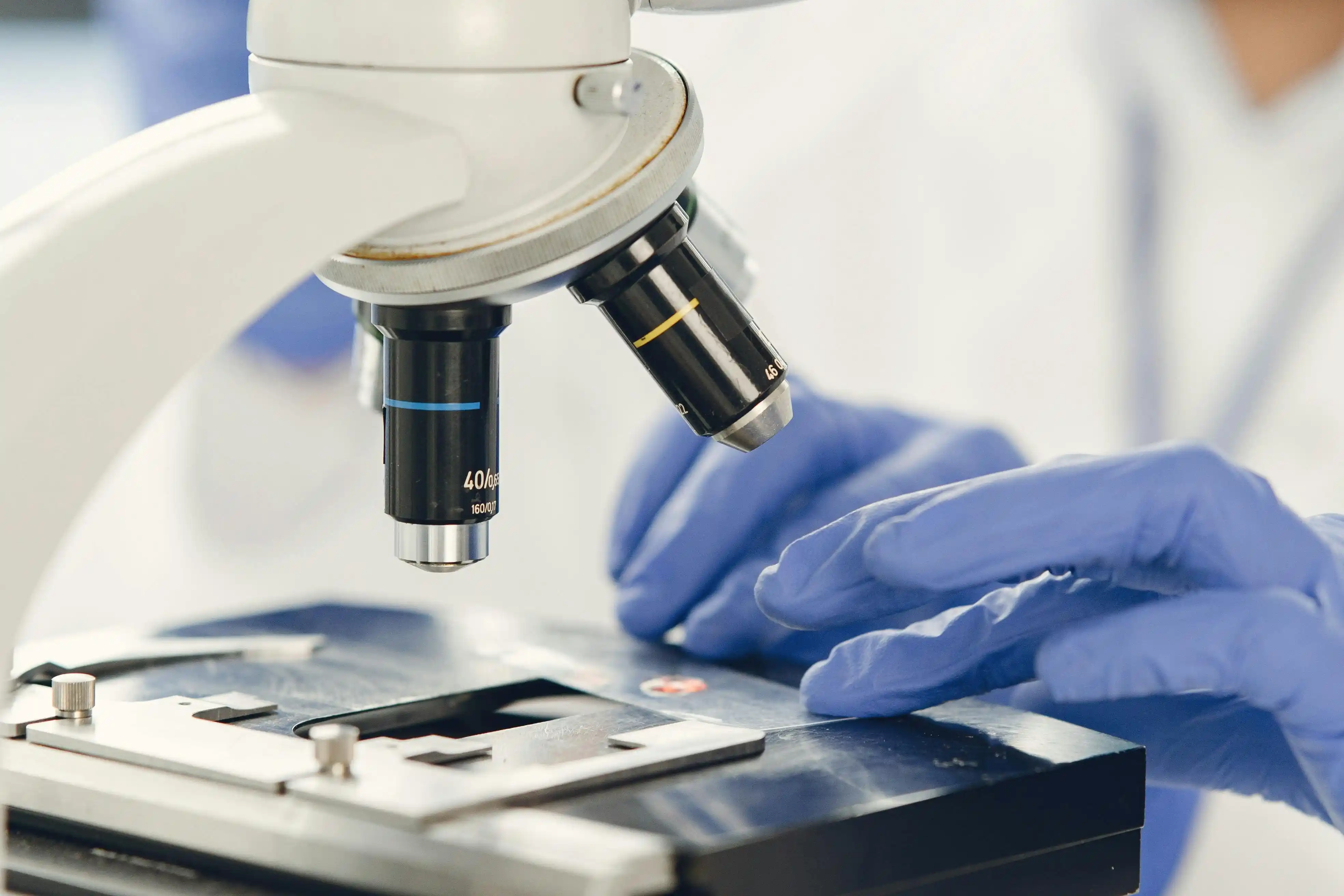 Examen microscopique — Parasitologie, Laboratoire Rabat